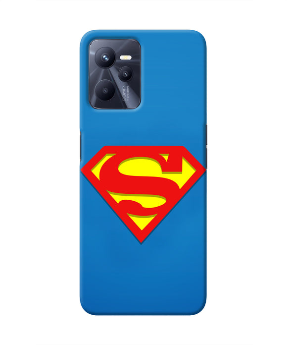 Superman Blue Realme C35 Real 4D Back Cover