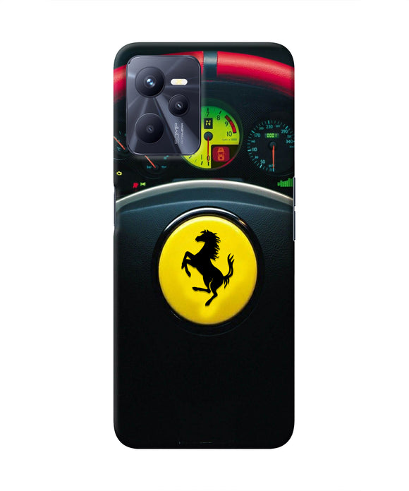 Ferrari Steeriing Wheel Realme C35 Real 4D Back Cover