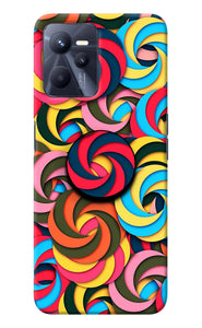 Spiral Pattern Realme C35 Pop Case