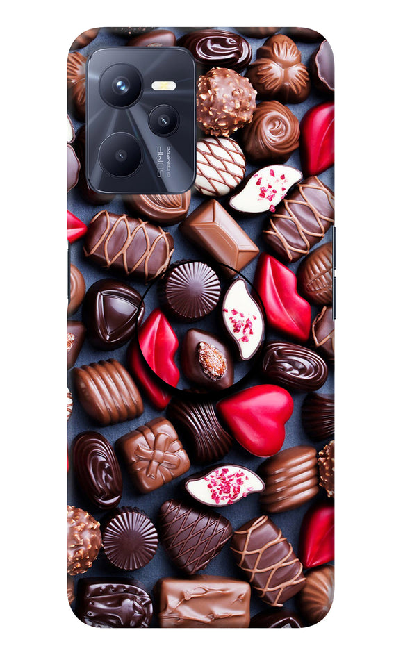 Chocolates Realme C35 Pop Case