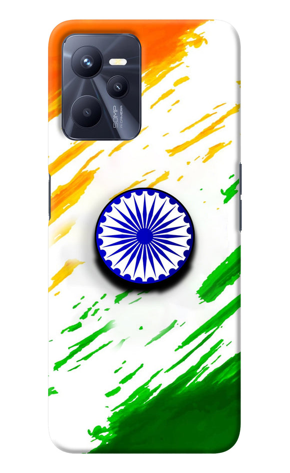 Indian Flag Ashoka Chakra Realme C35 Pop Case
