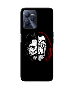 Money Heist Professor Mask Sketch Realme C35 Back Cover