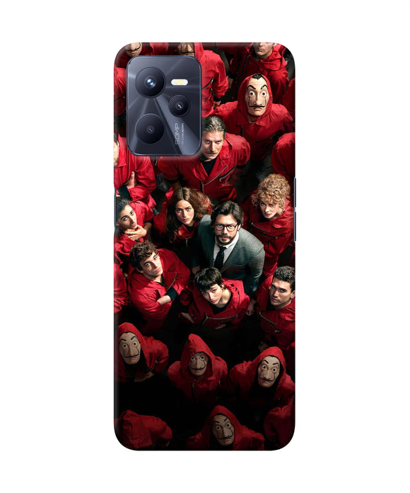 Money Heist Professor with Hostages Realme C35 Back Cover
