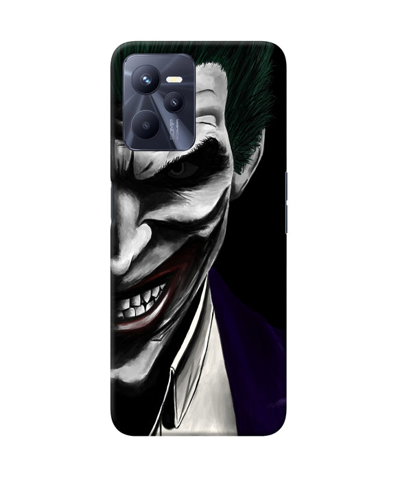 The joker black Realme C35 Back Cover