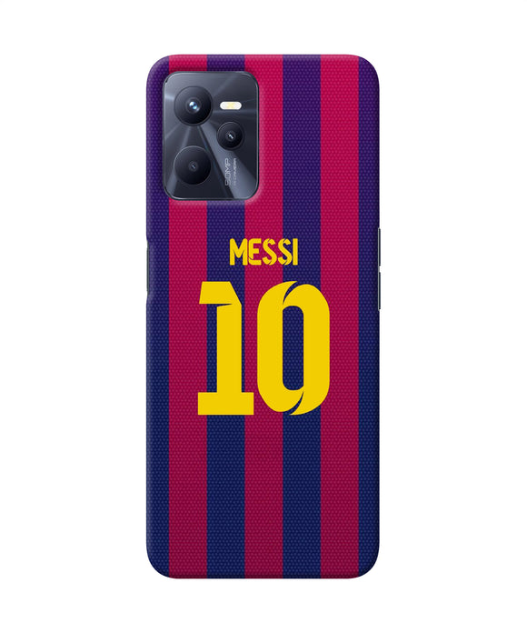 Messi 10 tshirt Realme C35 Back Cover