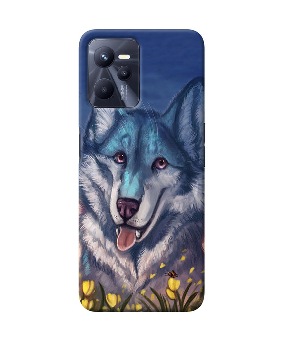 Cute wolf Realme C35 Back Cover