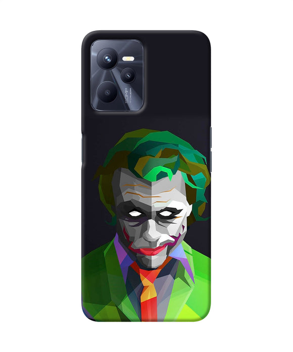 Abstract dark knight joker Realme C35 Back Cover