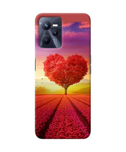 Natural heart tree Realme C35 Back Cover