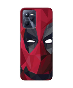 Abstract deadpool mask Realme C35 Back Cover