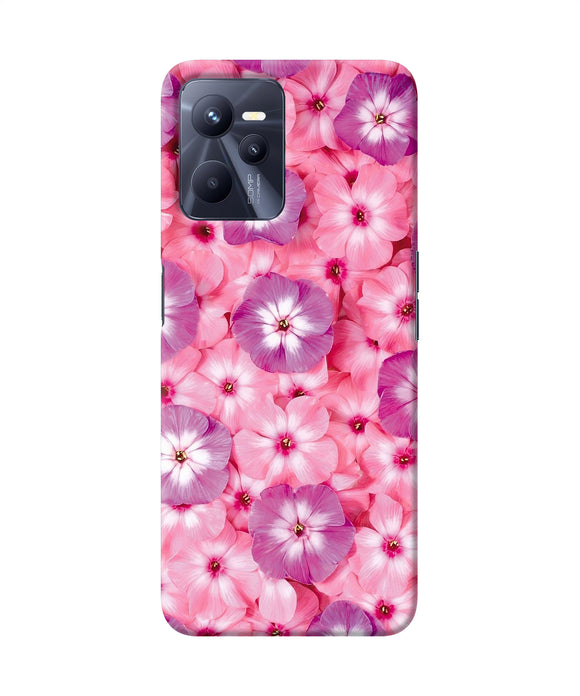 Natural pink flower Realme C35 Back Cover