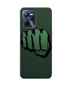 Hulk smash logo Realme C35 Back Cover