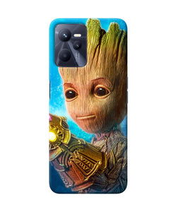 Groot vs thanos Realme C35 Back Cover