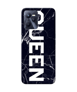 Queen marble text Realme C35 Back Cover