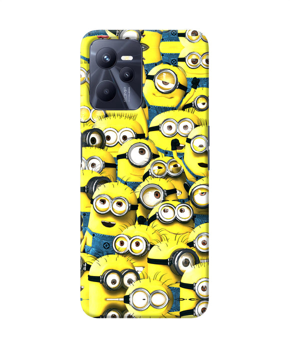 Minions mini crowd Realme C35 Back Cover