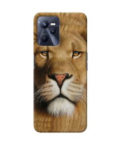 Nature lion poster Realme C35 Back Cover