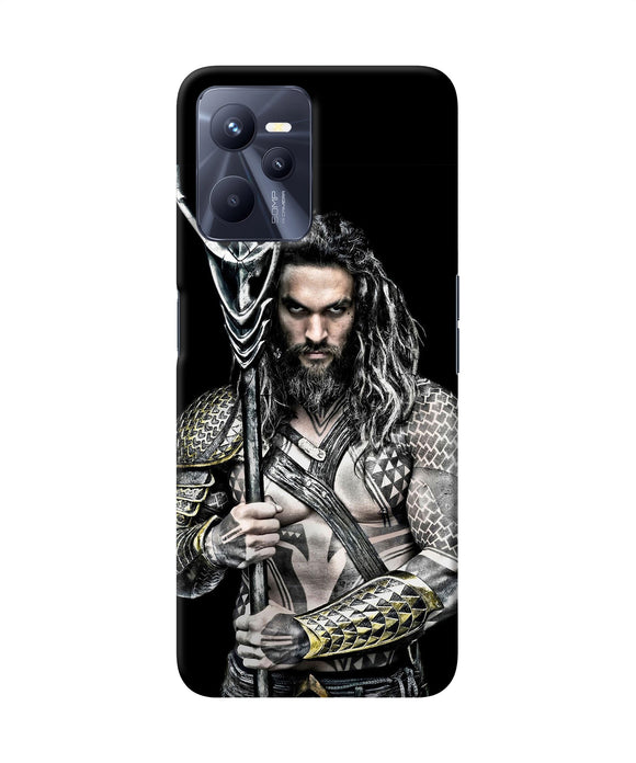 Aquaman trident black Realme C35 Back Cover