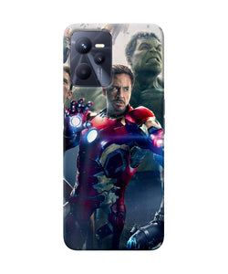 Avengers space poster Realme C35 Back Cover