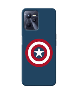 Captain america logo Realme C35 Back Cover