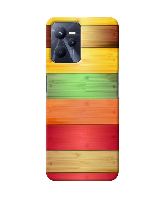 Wooden colors Realme C35 Back Cover