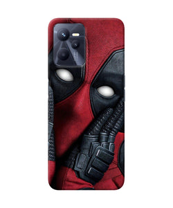 Thinking deadpool Realme C35 Back Cover