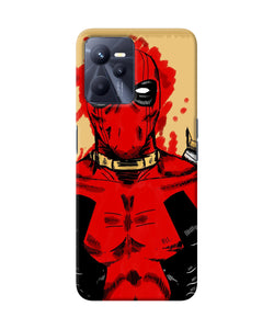 Blooded deadpool Realme C35 Back Cover