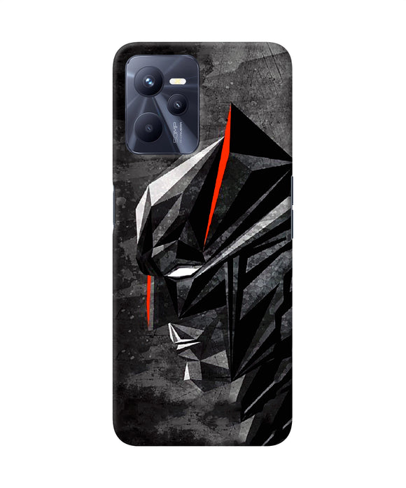 Batman black side face Realme C35 Back Cover