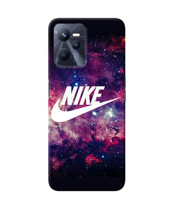 NIke galaxy logo Realme C35 Back Cover