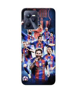 Messi FCB team Realme C35 Back Cover