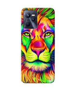 Lion color poster Realme C35 Back Cover