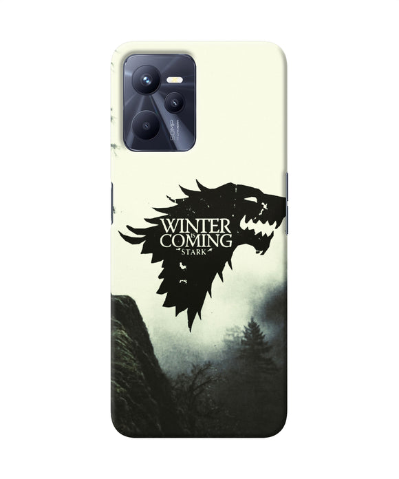 Winter coming stark Realme C35 Back Cover