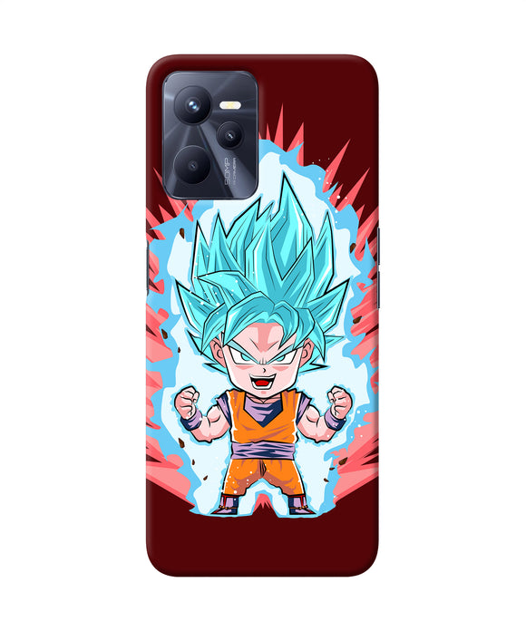 Goku little character Realme C35 Back Cover