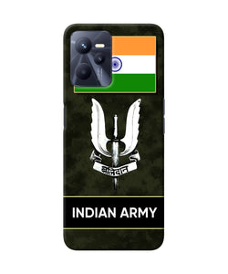 Indian flag balidan logo Realme C35 Back Cover