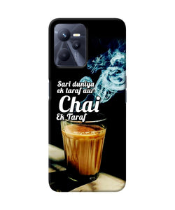 Chai ek taraf quote Realme C35 Back Cover