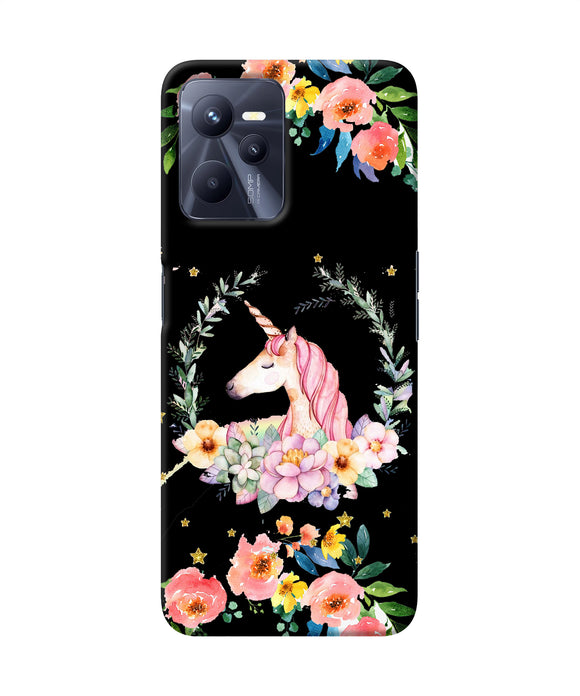 Unicorn flower Realme C35 Back Cover