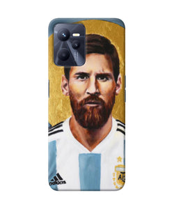 Messi face Realme C35 Back Cover