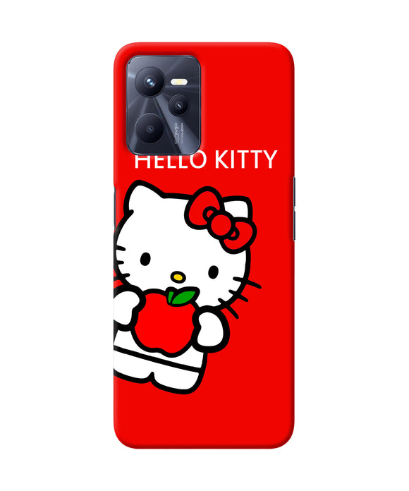 Hello kitty red Realme C35 Back Cover