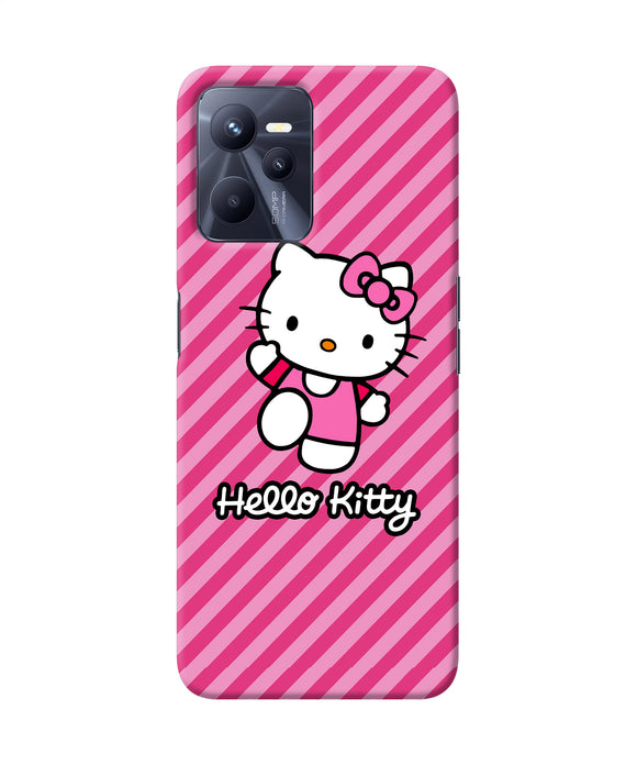 Hello kitty pink Realme C35 Back Cover