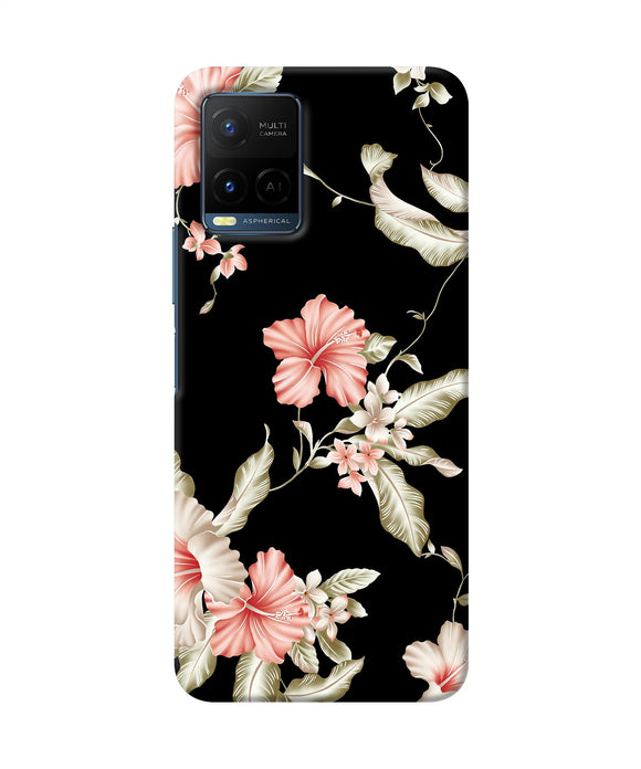 Flowers Vivo Y33T Back Cover