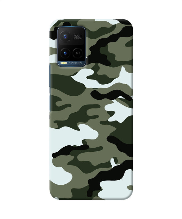 Camouflage Vivo Y33T Back Cover
