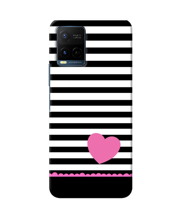 Abstract heart Vivo Y33T Back Cover