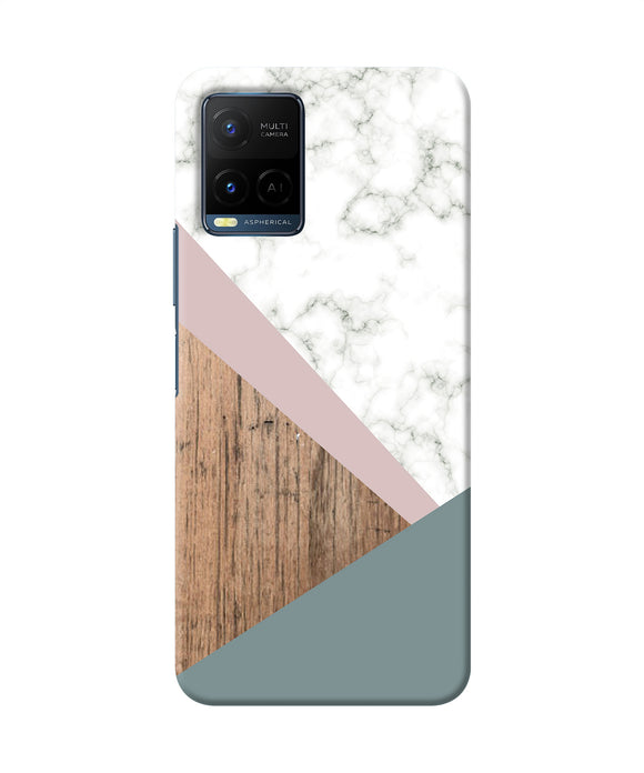 Marble wood Abstract Vivo Y33T Back Cover