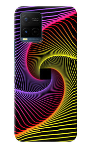 Colorful Strings Vivo Y33T Back Cover