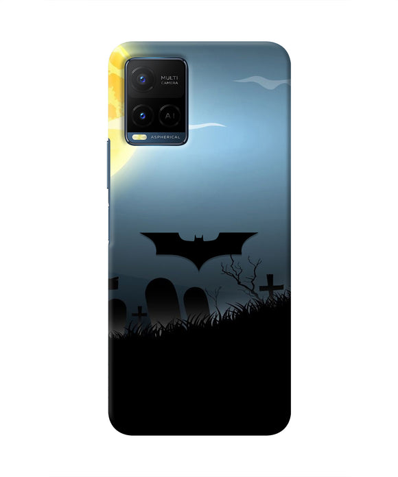 Batman Scary cemetry Vivo Y33T Real 4D Back Cover