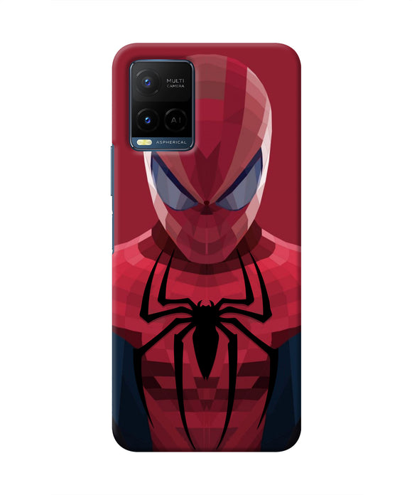 Spiderman Art Vivo Y33T Real 4D Back Cover