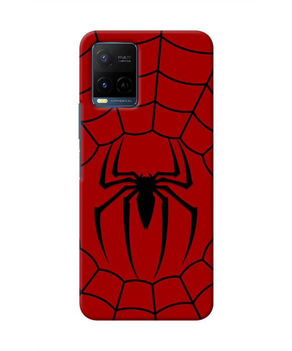 Spiderman Web Vivo Y33T Real 4D Back Cover
