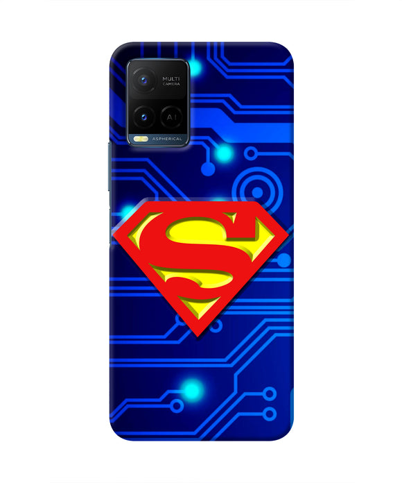 Superman Abstract Vivo Y33T Real 4D Back Cover