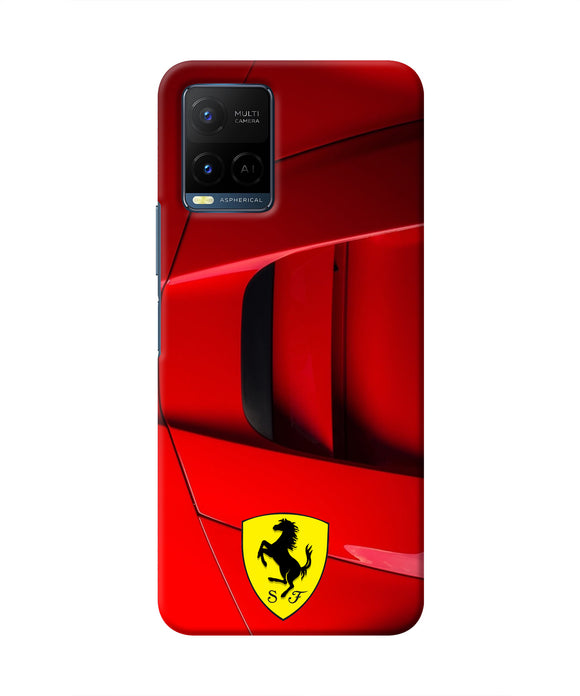 Ferrari Car Vivo Y33T Real 4D Back Cover