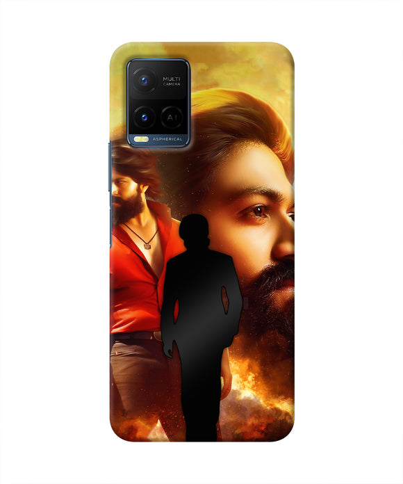 Rocky Bhai Walk Vivo Y33T Real 4D Back Cover