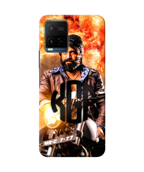 Rocky Bhai on Bike Vivo Y33T Real 4D Back Cover