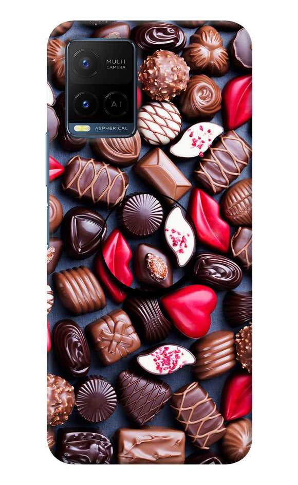 Chocolates Vivo Y33T Pop Case